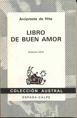 LIBRO DE BUEN AMOR (AUSTRAL 98)