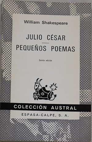 JULIO CSAR ; PEQUEOS POEMAS (AUSTRAL 828)