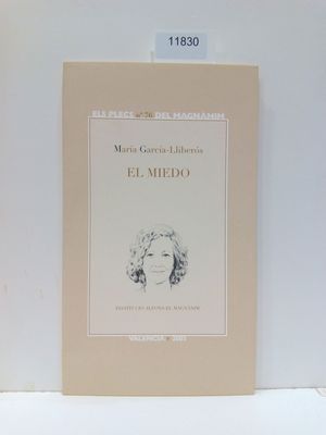 EL MIEDO (ELS PLECS DEL MAGNNIM, NMERO 76)