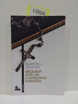 libro usado: Réquiem Por Un Campesino Español de Sender, Ramón J. 